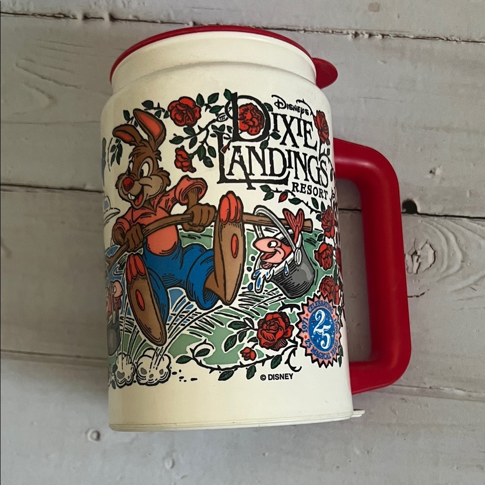 Disney Dixie Landings Resort Mug with Red Handle